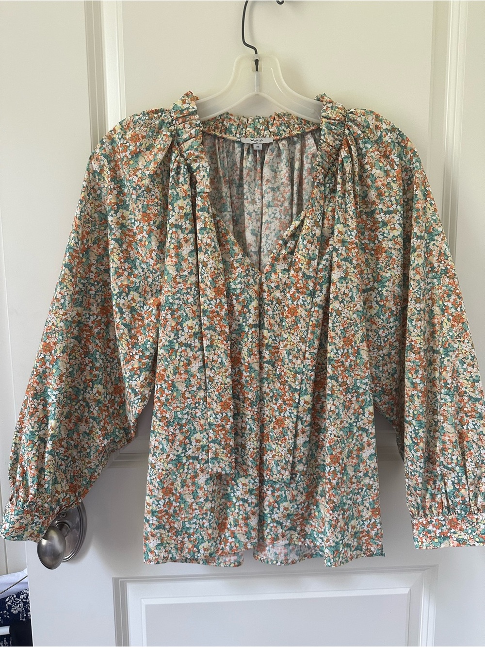 Rails floral blouse